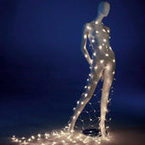 Luces Malla LED 100 Luces 1x1 Metros Luz Navidad RF 100TC