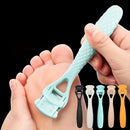 3 piezas de Lima de pies de plástico removedores de callos, exfoliantes manuales para pies para piel muerta y cuidado del talón, herramientas de pedicura no eléctricas, exfoliantes de suela sin perfume, sin necesidad de baterías