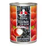 LYCHES EN ALMIBAR BEST CHOICE 565G