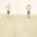 Pinza de Ropa de Acero Inoxidable Sólida, Clip para Pantalones, Clip Multiusos para el Hogar, Clip para Secar Ropa, Clip para Calcetines, Clip para Bolsas de Snacks, Clip de Sellado Simple, Clip para Cuerda, Pinzas para Ropa