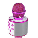 Micrófono Karaoke Bluetooth Parlantes Integrados para IOS y Android RF 858