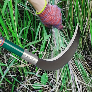 Tenazas de Jardinería de Acero al Carbono de Alta Resistencia con Mangos Ergonómicos Verdes - Tijeras Manuales para Podar Plantas, Enredaderas y Arbustos