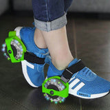 Patines Luminosos Ajustables Para Zapatos Flashing Roller PL01