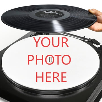 Alfombrilla Espiral Visual Musical Personalizada para Tocadiscos, 12 Pulgadas de Grosor 3mm – Reduce Ruido y Polvo para Mejora la Calidad del Sonido, Ideal para Prevenir Estática y Definición de Bajos