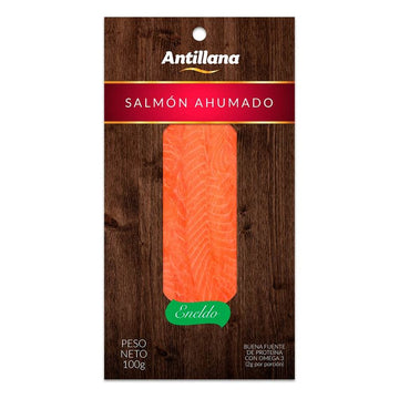 SALMON AHUMADO ANTILLANA 100G ENELDO