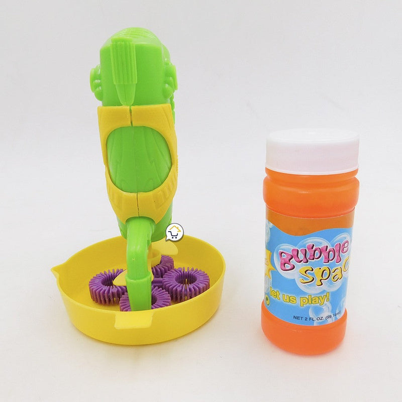 Pistola Burbujas de Jabón Juguete Niños + Botella Jabón RF 711