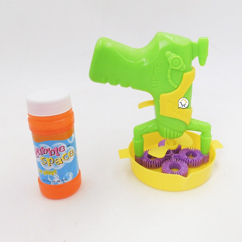 Pistola Burbujas de Jabón Juguete Niños + Botella Jabón RF 711