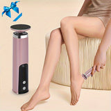 Lijadora eléctrica ajustable de 6 velocidades con 20 almohadillas de repuesto - Herramienta de cuidado de pies recargable por USB, diseño rosa y negro, batería - Regalo ideal para el autocuidado, herramienta de cuidado de pies | Cuidado de pies moderno |