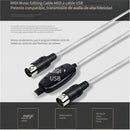Cable MIDI USB2.0, cable para edición MIDI, cable para piano electrónico