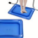 2 piezas de bañera inflable para pies; bañera portátil para pies; escalera de piscina con pedicura y limpieza