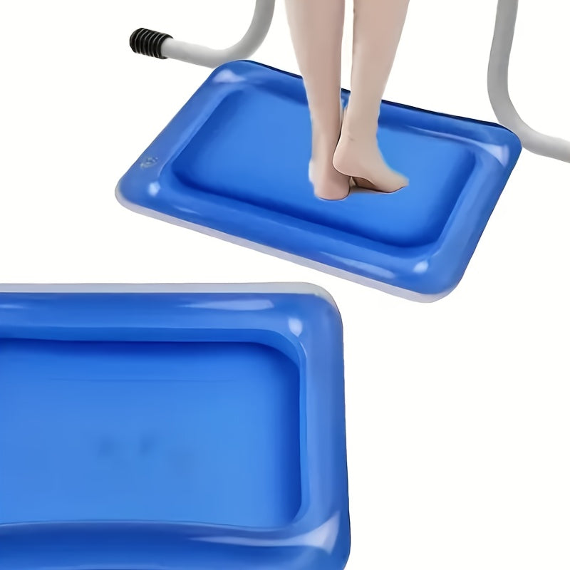 2 piezas de bañera inflable para pies; bañera portátil para pies; escalera de piscina con pedicura y limpieza