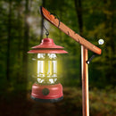 Lámpara Led Camping Vintage Recargable Portátil K-20