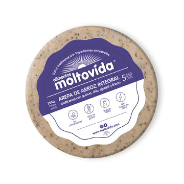 Arepa de Arroz Integral Multicereal paquete x 5 arepas 350g