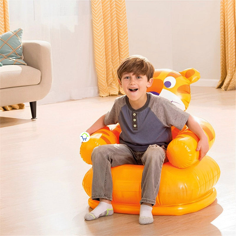 Silla Puff Infantil Portable Sillón Inflable Niños 68556NP