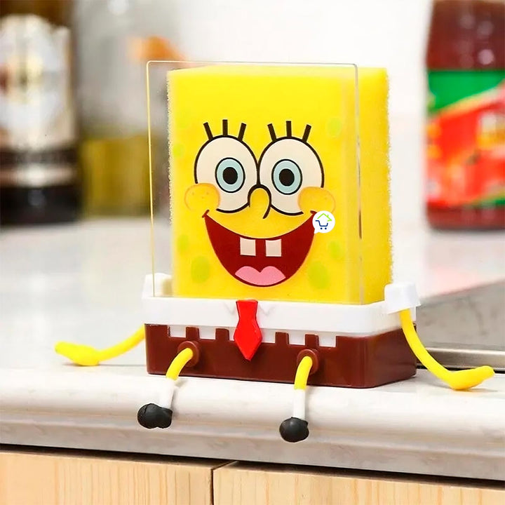 Soporte Esponja Cocina Bob Esponja Escurridor Grifo TV23