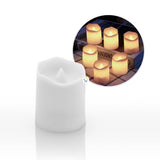 Vela Luz Led Pequeña X6 Decorativa AK3008