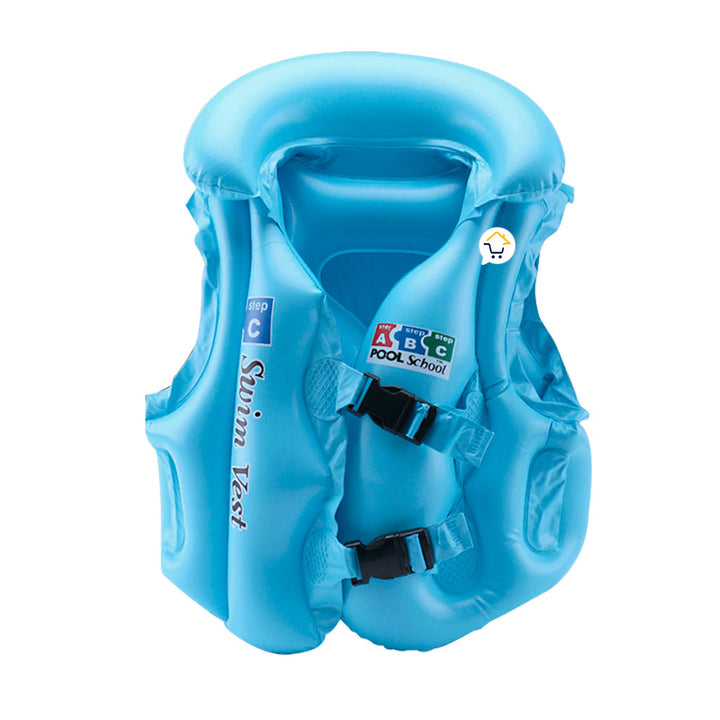 Chaleco Salvavidas Inflable Niños Flotador Piscina Broches MD291