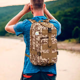 Morral Militar 36L Maletín Táctico Asalto Camuflado Impermeable Ref. 3P