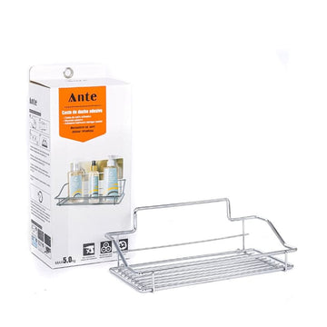 Organizador Cromado Para Baño Ante 635213