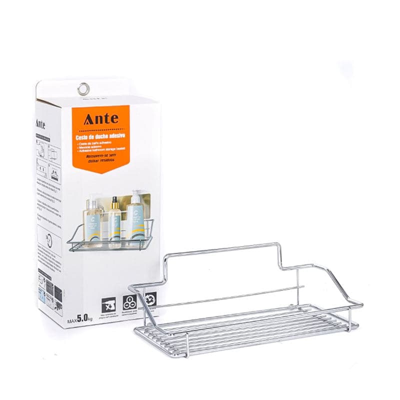 Organizador Cromado Para Baño Ante 635213