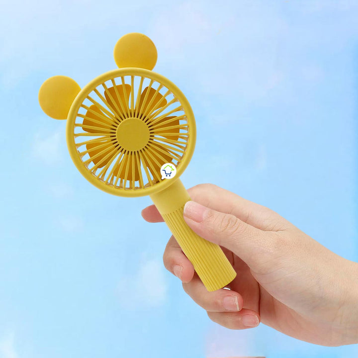 Mini Ventilador Recargable Portátil De Mano y Mesa 88133A