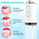 Irrigador Bucal Oral + 4 Boquillas Limpieza Dental Recargable USB KRD-1948