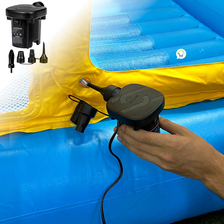 Inflador Electrico 3 Boquillas Vacaciones Camping GR