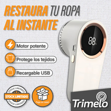 TRIMELO™ - Deja tus Prendas Como Nuevas - Quita pelusas - Motas