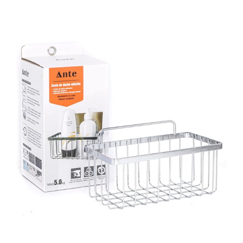 Organizador Cromado Rectangular Para Baño Cocina Ante 635145