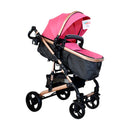 COCHE MOISES MILAN 1 BEBESITOS ROSADO