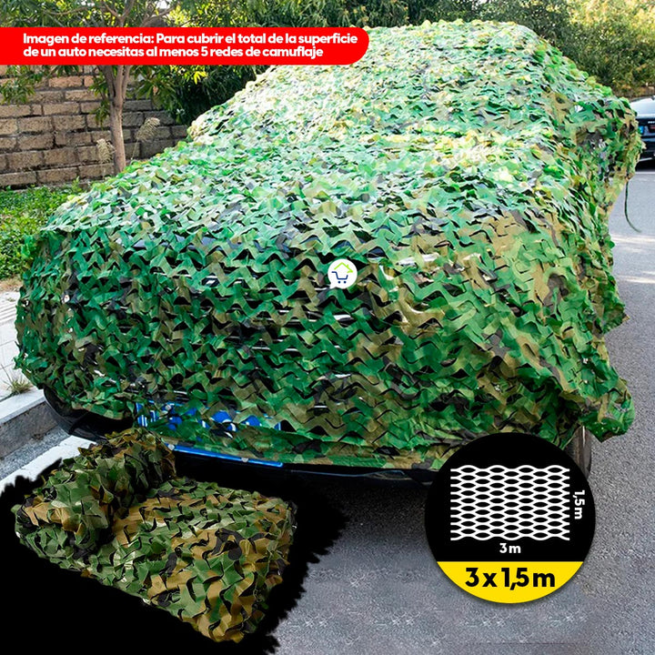 Red Ghillie De Camuflaje Militar Malla De Protección Caza Sombra CENC-030