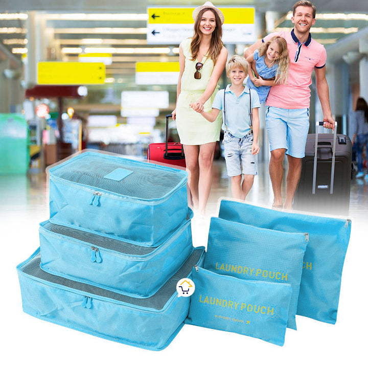 Organizador De Maleta Viajero Bolsos x6 Equipaje GM1911-211