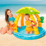 Piscina Isla Tropical Inflable Flotador Infantil 58417NP