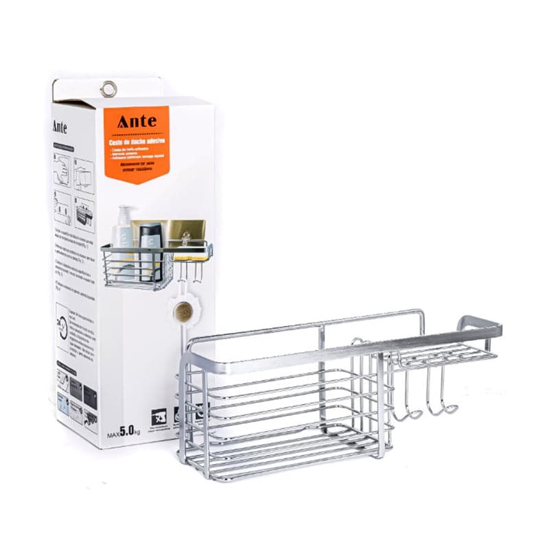 Organizador Cromado Multiuso Para Baño Ante 635237