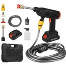 Hidrolavadora Portatil Lavadora Alta Presion Moto Carro + 2 pilas