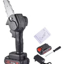 Mini Motosierra Electrica De Mano Portatil Recargable Sierra