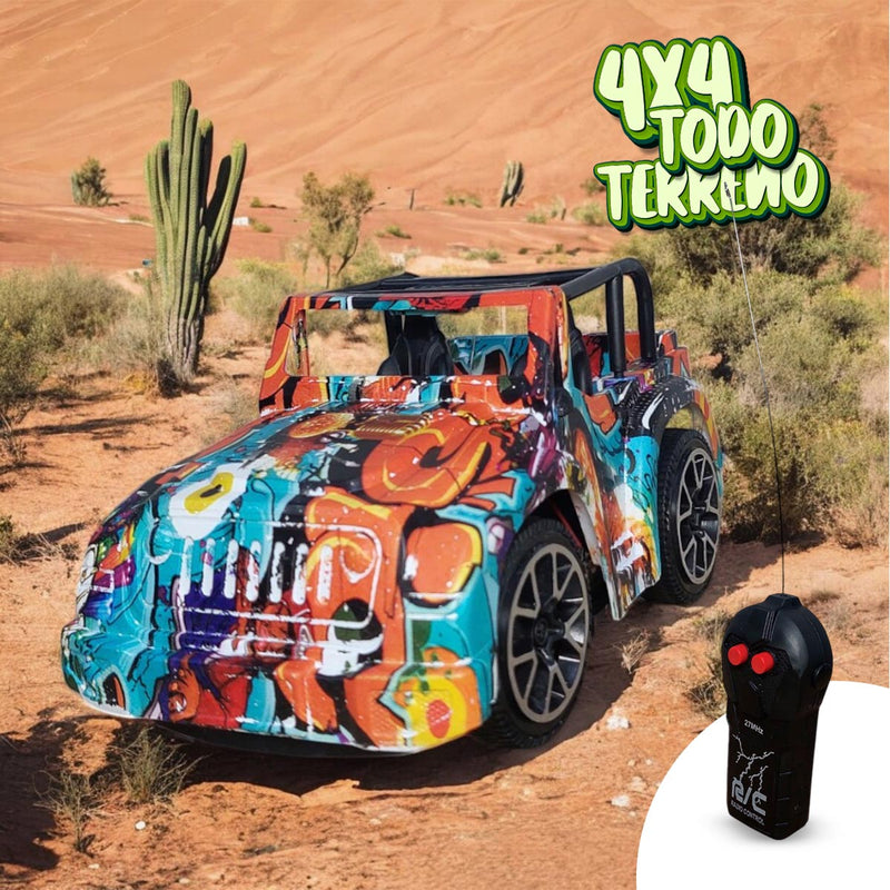 Camioneta Control Remoto Todoterreno 4x4 RE210-7BB