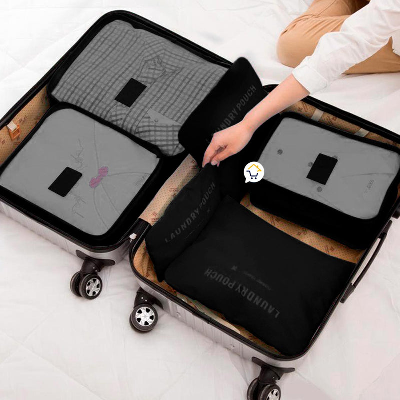 Bolsos Viajeros X6 Organizador Equipaje + Gratis Pulseras Repelente x3 Anti Insectos  GM1911-211TV17
