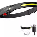 Linterna Frontal Led Brillante Luz Camping Lampara De Cabeza