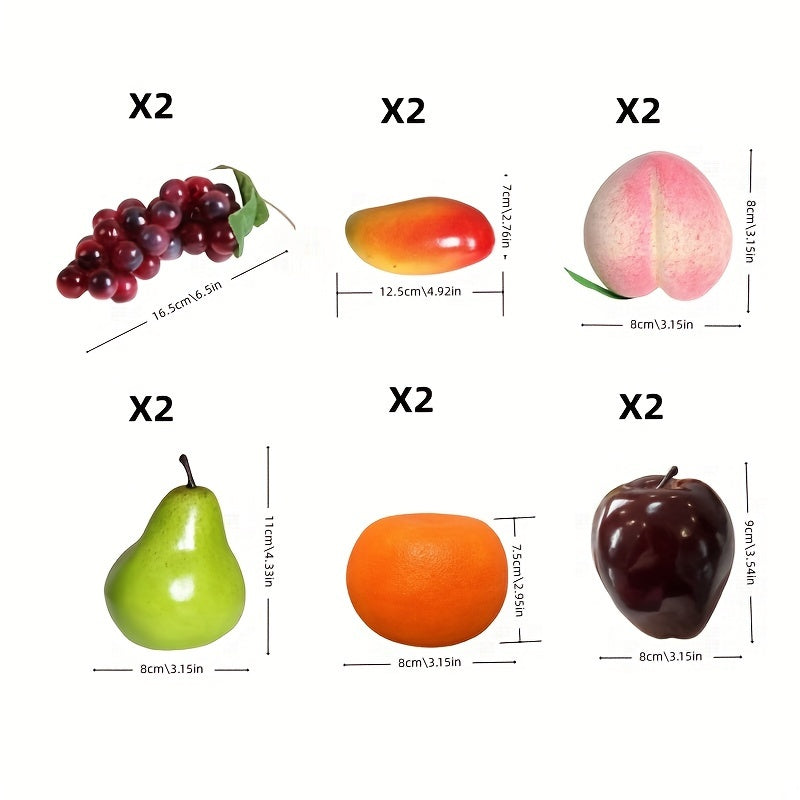 Fruta Decorativa Artificial de Aspecto Realista de Happy Trees