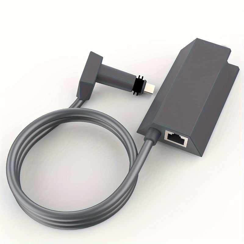 Adaptador Ethernet Starlink para Placa Satelital V2 - Conector Gigabit Ethernet (RJ45) de Alta Velocidad, Conexión Red Estable, Diseño Pasivo Sin Necesidad de Energía para Starlink Gen 2, Internet Cableado, Ingeniería Precisa, Configuración para Hogar u