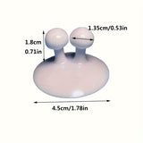 Nuevo Soporte para Cepillo de Dientes con Ventosa Montado en la Pared, Estante de Almacenamiento sin Taladro con Ventosa y Gancho