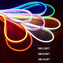 Luces LED RGB con interfaz USB de baja tensión 5V, mando remoto de 24 teclas, ideales para sala, dormitorio, bodas, decoración DIY, temporada de graduaciones y fiestas independientes - luces neón