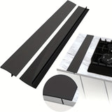 1 Cubierta De Silicona Para Encimera De Estufa, Relleno De Silicona Para Horno De Cocina, Resistente Al Calor, Cubierta De Relleno De Silicona Para Encimera De Cocina, Sella Derrames Entre Encimera, Estufa, Horno, Lavadora, Secadora, Herramientas De Coci