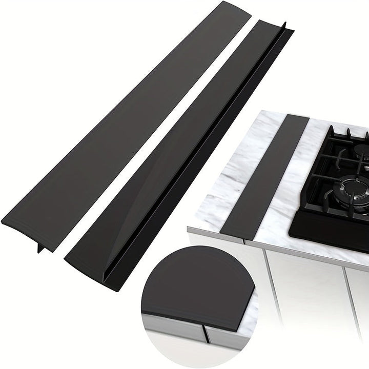 1 Cubierta De Silicona Para Encimera De Estufa, Relleno De Silicona Para Horno De Cocina, Resistente Al Calor, Cubierta De Relleno De Silicona Para Encimera De Cocina, Sella Derrames Entre Encimera, Estufa, Horno, Lavadora, Secadora, Herramientas De Coci