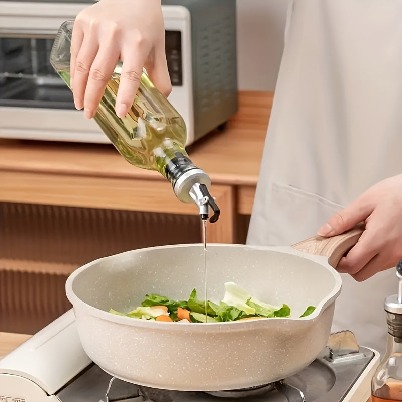 Dispensador de Aceite de Oliva de Vidrio a Prueba de Fugas con Embudo - Perfecto para Cocinar, Barbacoas y Picnics | Esencial de Cocina Libre de BPS