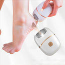 Afilador eléctrico de pies recargable - Herramienta de pulido sintética gruesa con carga USB, mango ergonómico y diseño compacto para uso doméstico, pedicura, cuidado de pies - Fomenta un desarrollo saludable, accesorio de pedicura, estética moderna, cue