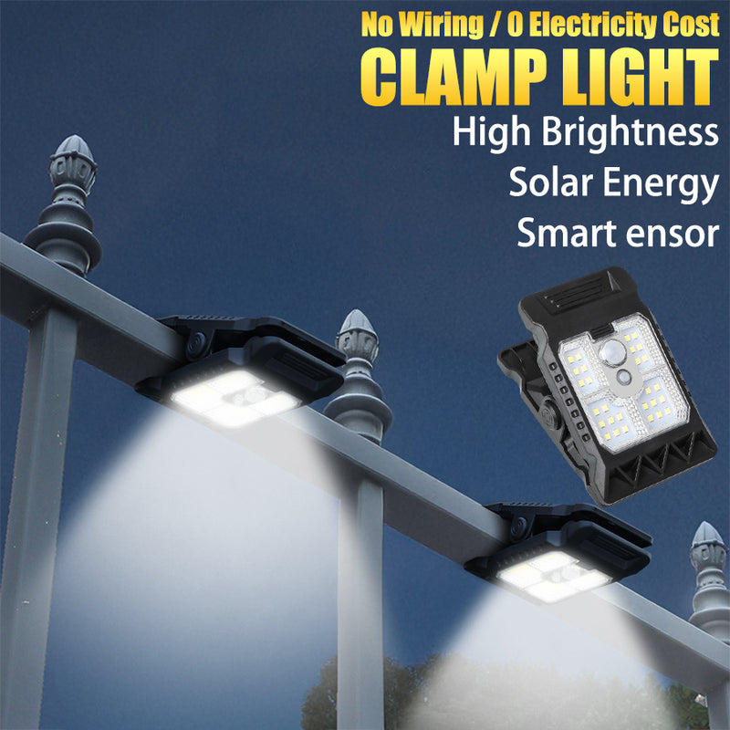 3 Piezas de Luz con Sensor de Movimiento, LED Solar con Múltiples Modos de Iluminación, Bombilla Cálida para Ambiente Acogedor, Adecuada para Jardín, Camping, Emergencias, Decoración de Paredes, Vallas y Terrazas