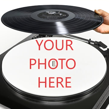 Tapete de música de disco de 12 pulgadas con patrón de calabaza de Acción de Gracias - Vinilo negro, 3 mm de grosor, antiestático, reducción de ruido y polvo, ideal para DJs, karaoke y práctica de música en casa, equipo de músicos