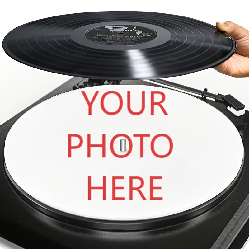 Tapete de música de disco de 12 pulgadas con patrón de calabaza de Acción de Gracias - Vinilo negro, 3 mm de grosor, antiestático, reducción de ruido y polvo, ideal para DJs, karaoke y práctica de música en casa, equipo de músicos